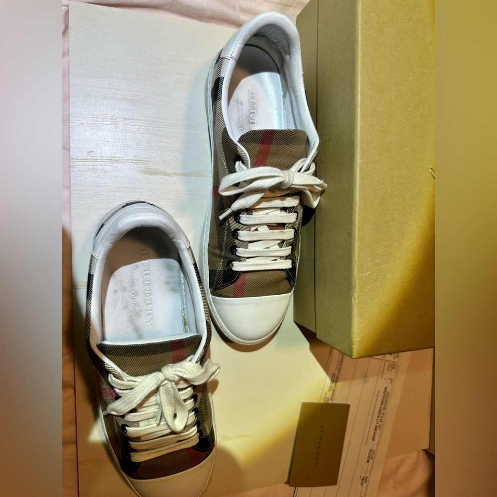 Burberry Westford Check sneakers size 37 - Picture 7 of 9